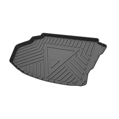 China Brief & Single Color Car Accessories Cargo Liners / Interior Boot Mats For Toyota Corolla Altis 2019 2020 for sale