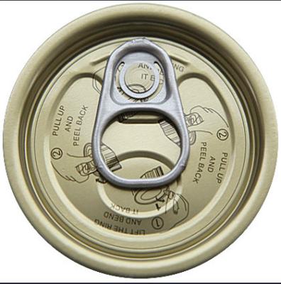 China 300# tinplate easy open end, EOE,tin can lids for sale