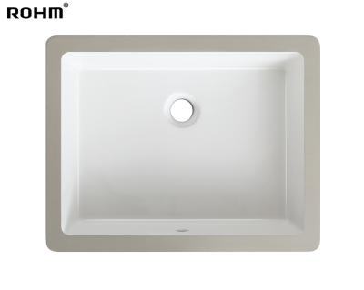 China Eco-Friendly 1U201 Bathroom Sinks Wash Basin Bathroom New Design Under Counter Sink Ceramic Wash Basin for sale