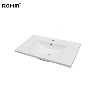 중국 H203B-60 Modern Design Eco - Friendly Stocked Popular Ceramic Wash Basin Ware Sanitary Sink 판매용