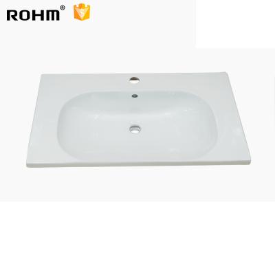 Cina H212-90 Ceramic Basin Cabinet Basins Bathroom Sink Cabinet Bathroom Cabinet Wash Basin Eco-friendly in vendita