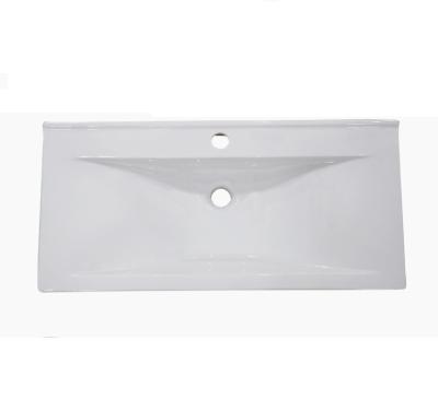 Cina Eco-friendly H311-1-75 Porcelain Sink Bathroom Vanity Cabinet Sink Bathroom in vendita