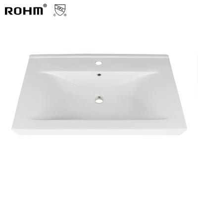 中国 H311-60 Bathroom Ware Luxury Ceramic Hand Wash Cabinet Basin Eco-friendly Stocked High Quality Sanitary Sink 販売のため