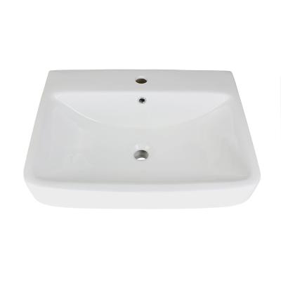 China LM-3114 Eco-friendly, 24 Inch Rectangular Ceramic Cheap And Good Selling Hand Wash Cabinet Basin à venda