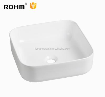 China LM-D386 Chaozhou Luxurious Decorative Lavatory Sinks Bathroom Basin Eco-friendly Ceramic Sink Basin zu verkaufen