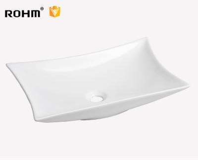 China LM-D376 Wash Basin Bathroom Sink Luxury Eco-friendly Wash Basin For Outdoor Ceramic Hotel Wash Basin Bathroom à venda