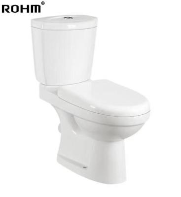 China Soft Narrow Chinese Sanitary Ware Double-Flow R-T028 Toilet Seat Cover Ceramic Bedroom Toilet en venta