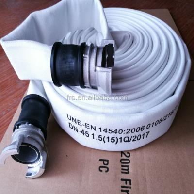 China Polyester Hose Canvas or Cotton Fire Fighting Tube for sale