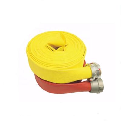 China Fire Fighting Rescue Rescue Canvas Hose PVC PU Lined 2INCH/3INCH/2.5INCH Double Lined Fire Hose Jacket Fire Fighting Hose for sale