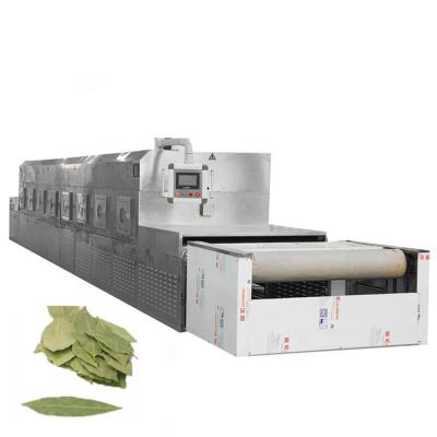 China Medicine Processing Bay Leaf Microwave Dehydrator Drying Machine for Industrial Fruit Vegetable Spice Drying and Sterilization Equipment for sale