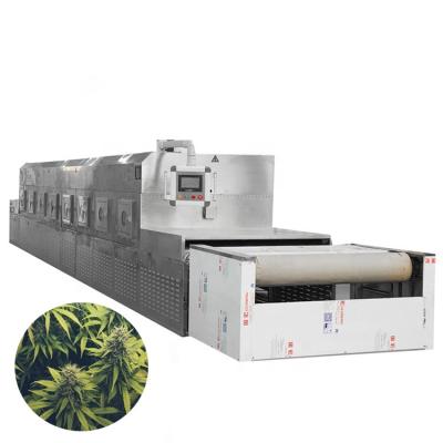 China Medicine processing hemp microwave dehydrator drying machine for industrial fruit vegetable spice powder drying and sterilization for sale