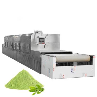 China Medicine processing matcha powder microwave dehydrator drying machine for industrial fruit vegetable spice powder drying and sterilization for sale