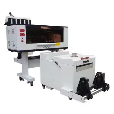 China Multicolor A3 2 Heads XP600 DTF Printer T Shirt Printing Machine Shaker Dryer Flatbed Printer for Multicolor Printing for sale