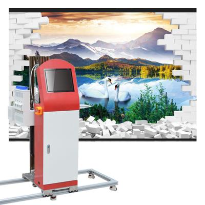 China Guaranteed Direct to Wall Printing Painting 3d Machine 2100mm Printing Size with Field Maintenance and Repair Service for sale