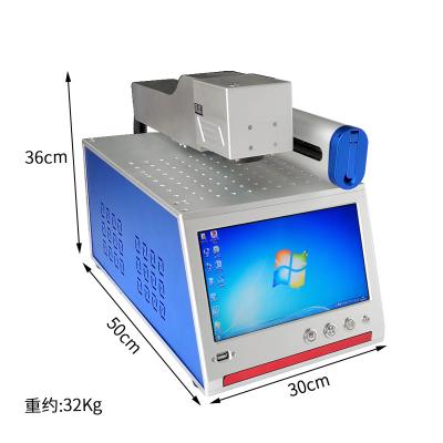 China BCX 3D Laser Engraving Machine , 30W Fiber Laser Engraver for sale