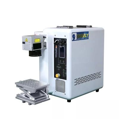 China Metal 80KHZ 3D Laser Engraving Machine , BCX 50 Watt Fiber Laser Engraver for sale