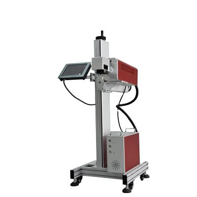 China Flying Co2 Galvo 30W Laser Marking Machine Plastic Wood Marking for sale