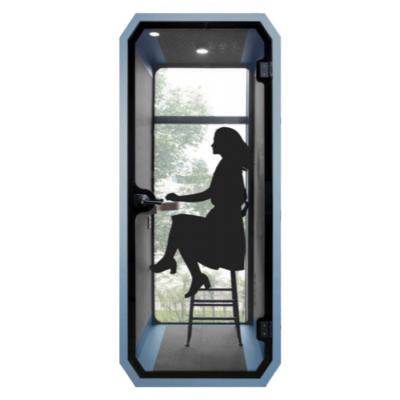 China (Other) Hot Selling Adjustable Pod Phone Booth Isolation Mobile Sound Booth for sale