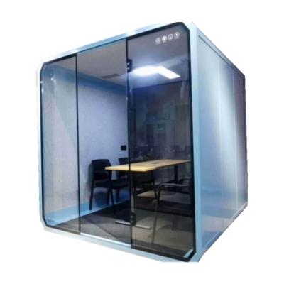 China Adjustable (Other) All Aluminum Assembling Movable Cabin Silence Soundproof Booth for sale