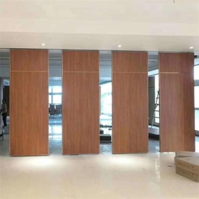 China Flexible Aluminum Collapsible Sliding Movable Wall Partition Classroom Sound Proof Movable Wall for sale