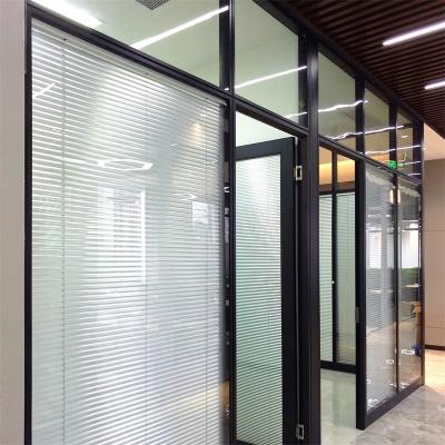 China Pre-Installed Aluminum Folding Sliding Mobile Partition Wall Partition Door Partition System for sale