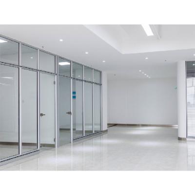 China Traditional High Quality Aluminum Glass Material Aluminum Glass Material Partition Wall Office Divider Office Room Movable Partition Walls for sale