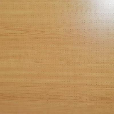 China 0.5mm Fireproof Perforation Wood Panel Acoustic Perforated Perforated Wood Panel Micro-perforated Sound Barrier for sale