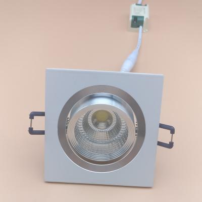 China Modern Recessed LED Downlight Office COB Lighting And Circuits High Quality Aluminum Design for sale