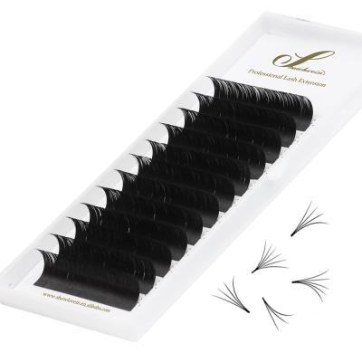 China natural soft & Wholesale Light Eyelash Extension Showlovein Professional Private Label J Since Easy C D Loop Lashextensions Fan for sale