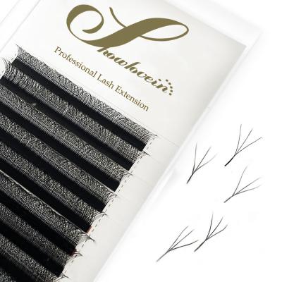 China 2021 Light New Style W Shape Lashes Fluffy Eyelash Extension W Professional Lashes for sale