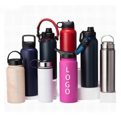 China Branded new bpa customized hot viable logo sport water bottle free stainless steel large vacuum insulated water bottle for sale