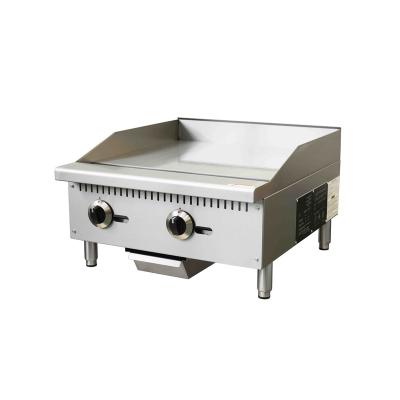 China High Quality Widely Used Stainless Steel Flat Plate Commercial Cooking Equipment Gas Grill Griddle for sale