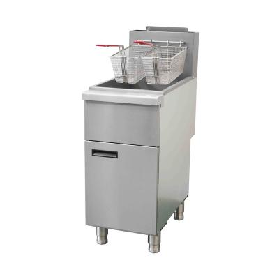 China Restaurant Manufacturing Fryer Chicken Equipment Professional Chips Fry Machine Natural Gas Floor Fryer for sale