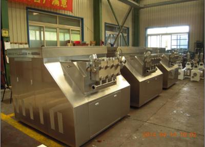 China 304 Stainless Steel Two Stage Milk Homogenizer Machine 250 L/H 1000 Bar for sale