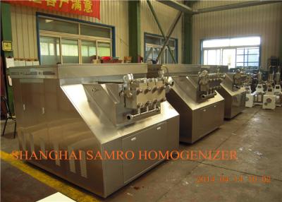 China Hydraulic Type Industrial Homogenizer Milk Processing Types Homogenization Equipment for sale