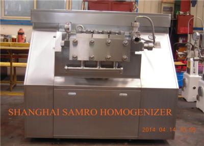 China Large Capacity Hydraulic Type Two Stage Homogenizer , Milk Pasteurizer And Homogenizing for sale