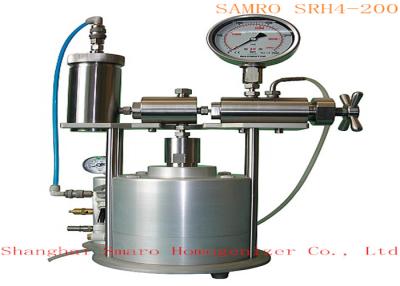 China Compressed Gas Drive Mode Lab Homogenizer Max Pressure Can Be 2000 Bar for sale