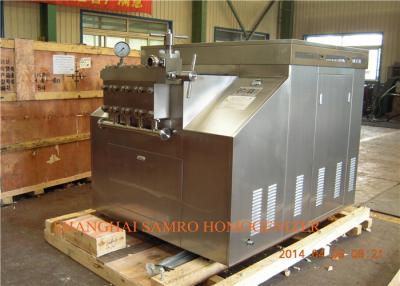 China Industrial New Condition Ice Cream Homogeniser Machine 25 Mpa 55 KW for sale