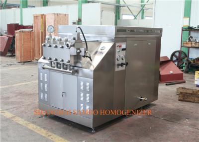 China CIP Homogenizer Ice Cream Homogenizing Machine Hydraulic Mode 75 KW for sale