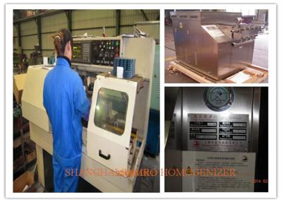 China Stainless Steel 304 New Condition Two Stage Homogenizer For Food Processing for sale