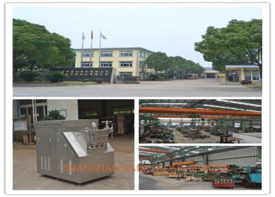 China Hoog efficiënte CIP-homogenisator / industriële homogeniseringsmachine 3000 l/h Te koop