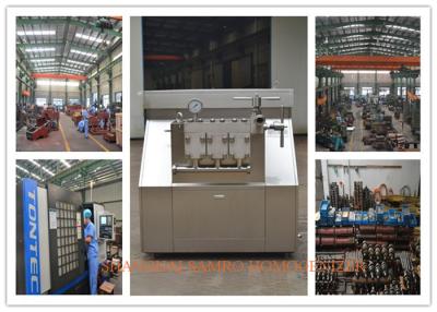 China Stainless Steel And New Condition Chemical Homogenizer Industrial Homogenizer Two Stages 45 KW for sale