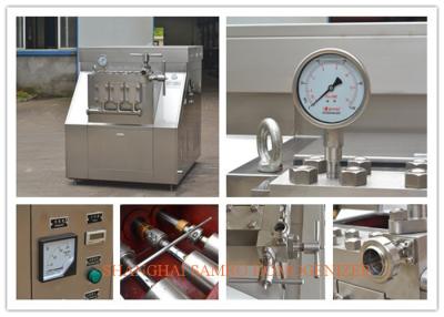 China Food High Efficiency 2 Stage Homogenizer For Plate Milk Pasteurizer for sale