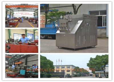 China Handle Type New Condition Two Stage Food Homogenizer Machine for sale