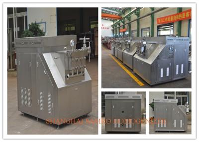 China 6000 l/h 30 Mpa mechanischer Homogenisierer mit 55 Kilowatt, Homogenisierungsmaschine zu verkaufen