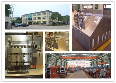 China Milk Processing Line Mechanical Homogenizer , Homogenization Equipment for sale