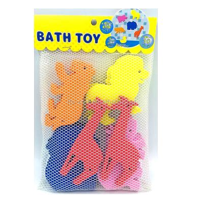 China Eco-friendly Bath Toy 2021 EVA Foam Animal Toy Foam Bath Toys for sale