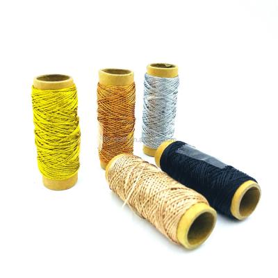 China Cotton Metallic Gold and Silver Baker Twine for Gift Wrapping Cotton Twine for sale