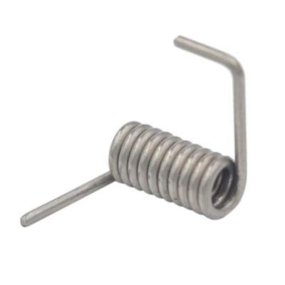 China Coil Stainless Steel Wire Shape Torsion Coil Spring Clip Supplier for sale