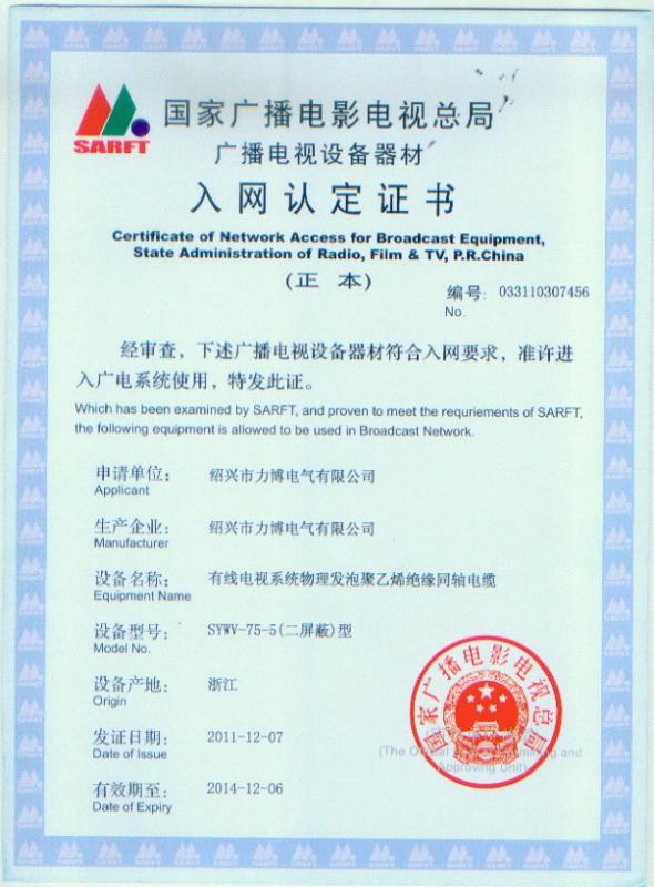  - Shaoxing Libo Electric Co., Ltd